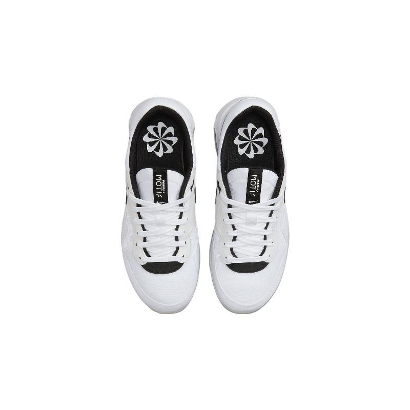 Nike Кроссовки для бега унисекс Air Max Motif Черно-белые DH9388-100