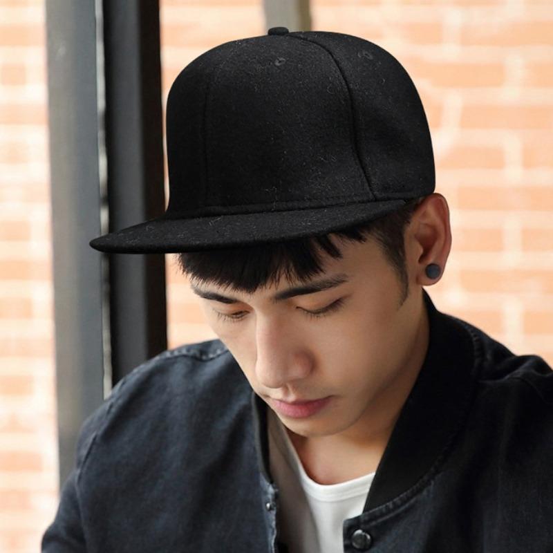 ZEXIN Осенне-зимняя кепка в стиле хип-хоп на открытом воздухе в Европе и США. Кепка с плоским краем для уличных танцев. Мужская и женская утолщенная плоская кепка. Бейсболка.