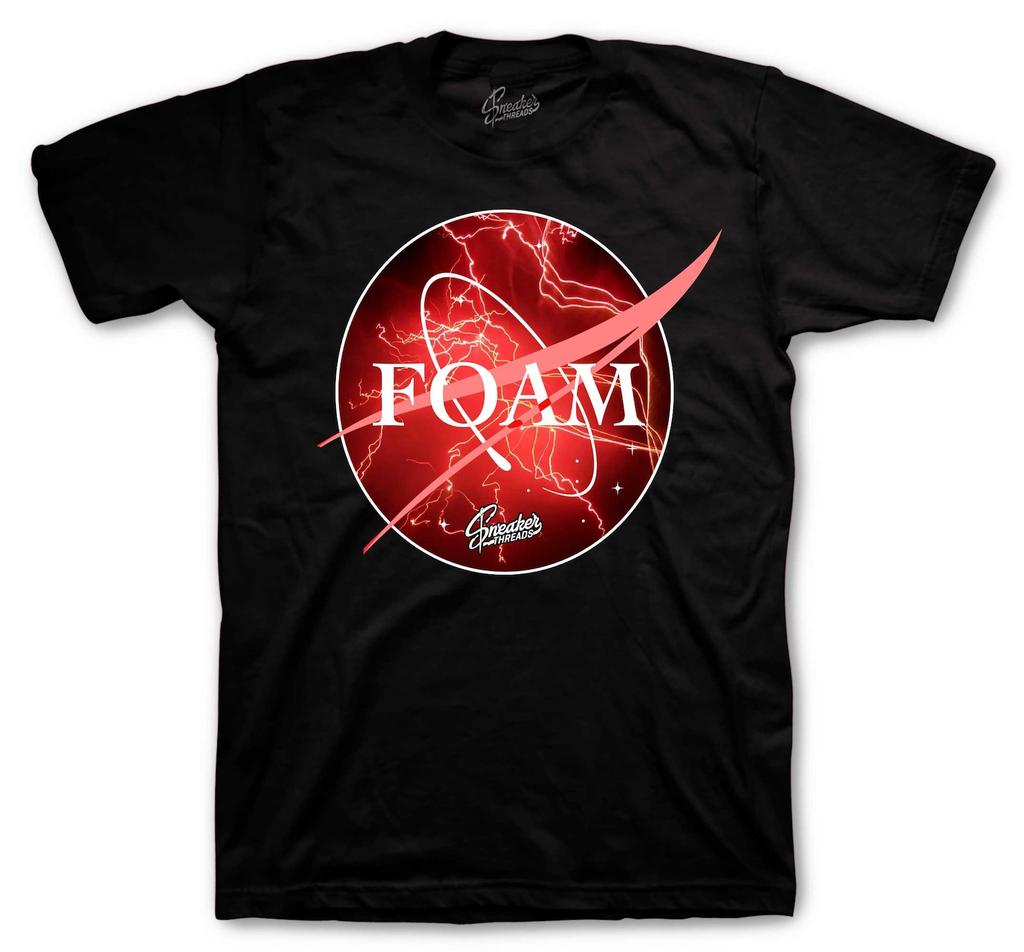 T-Shirt To Match Foamposite Stranger Bright Crimson - Crest Design