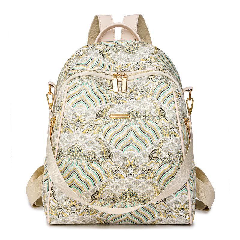 Рюкзак из искусственной кожи, женский рюкзак большой емкости, дорожная сумка