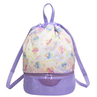 Takanami Create 2-Way Bonsack, Little Twin Stars, Фиолетовый [125337] Сумка для бассейна