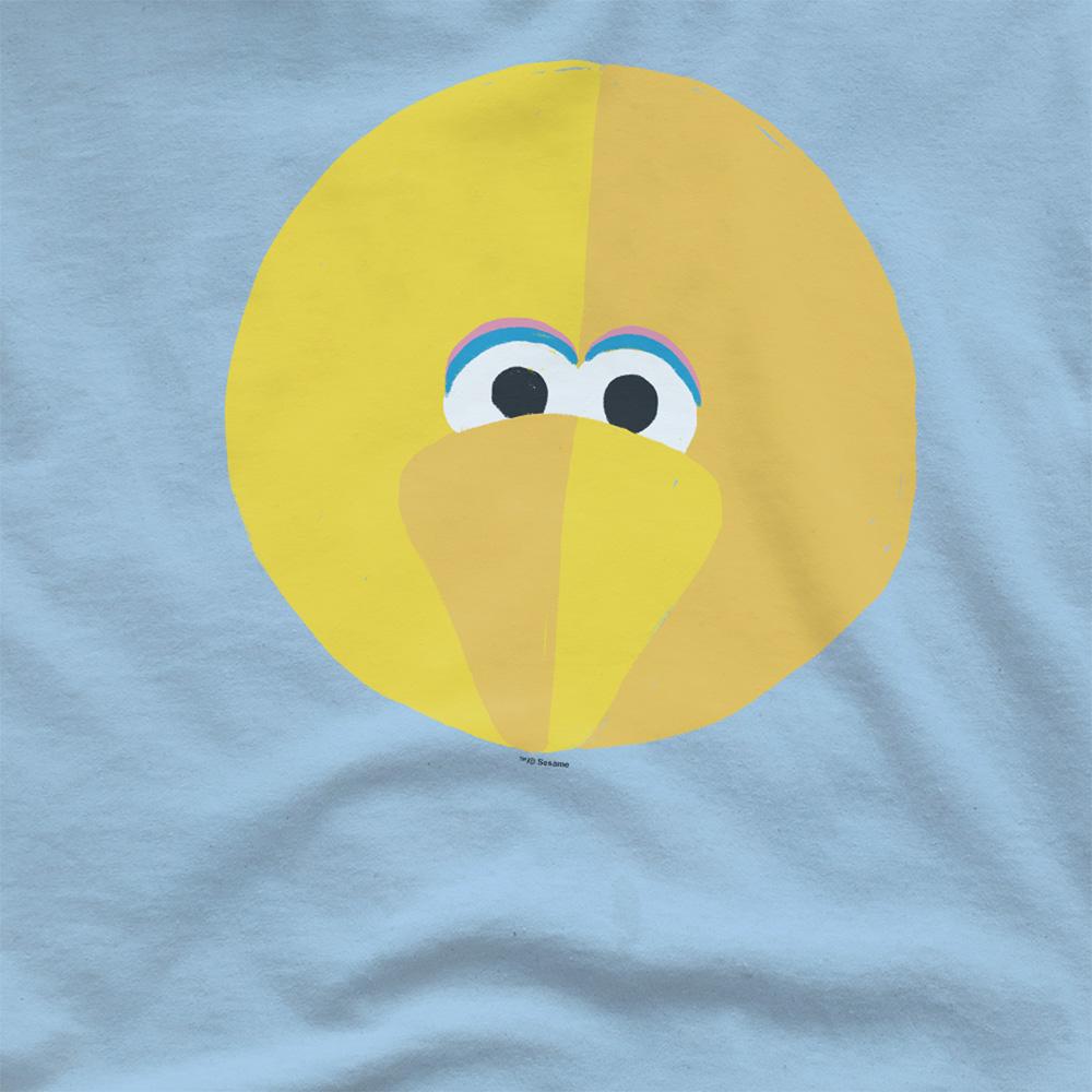 Sesame Street Unisex Adult Big Bird Beak T-Shirt