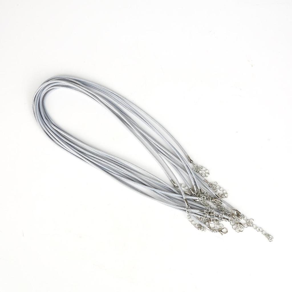 Кожаный шнур из искусственной кожи, веревка-омар для ожерелья и подвески «сделай сам», подвески ручной работы, фурнитура