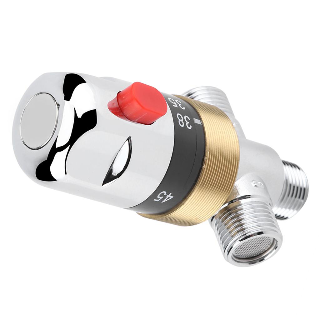 G1/2in термостатический смесительный клапан для ванны, регулятор температуры воды, термостат для раковины