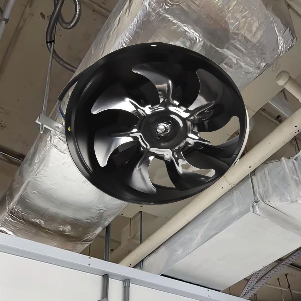 Мастерские Кинотеатры Вытяжной вентилятор Вытяжной вентилятор Встраиваемый в трубу Дым Энергосберегающий Полностью металлический Усиленный Окрашенный корпус