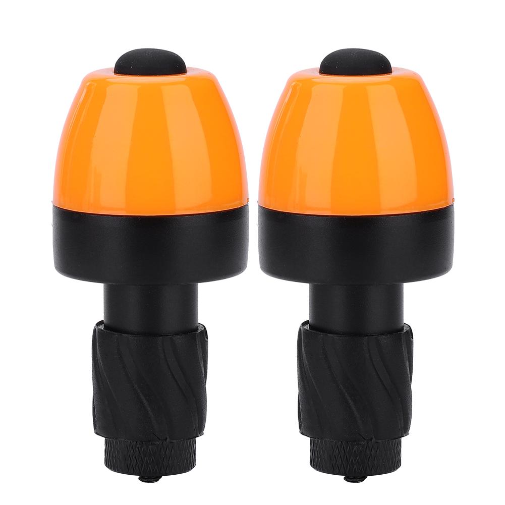 1 пара светодиодных фонарей на руль велосипеда, сигнальная лампа поворота