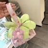Large Capacity Plaid Print Handbag Bundle Pocket Strawberry Printed Storage Bag  Student