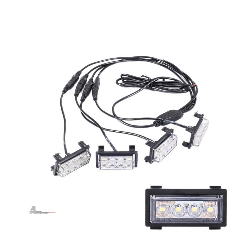 Jeep Wrangler JL 18-23 RGB DRL Grille Lights with 7-Color APP Control