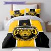 AMAZONAS FC Pattern Bedding Set Quilt Cover Pillowcase Home Decor Gift (1 * duvet cover + 2 * pillowcase, without core)