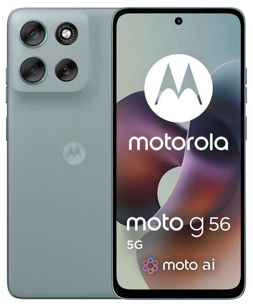 Etui Typu Portfel Do Motorola Moto G56 - Pomarańczowy Pokrowiec Canvas + Szkło