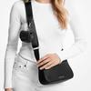 Michael Kors MK Jet Set 21 Сумка через плечо на молнии из нейлона Женские сумки Черный 32R3SJ6C8C-BLACK