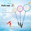 Random Color Aquarium Shrimp Net Soft Skimming Net Portable Fine Net Mesh Small Ponds
