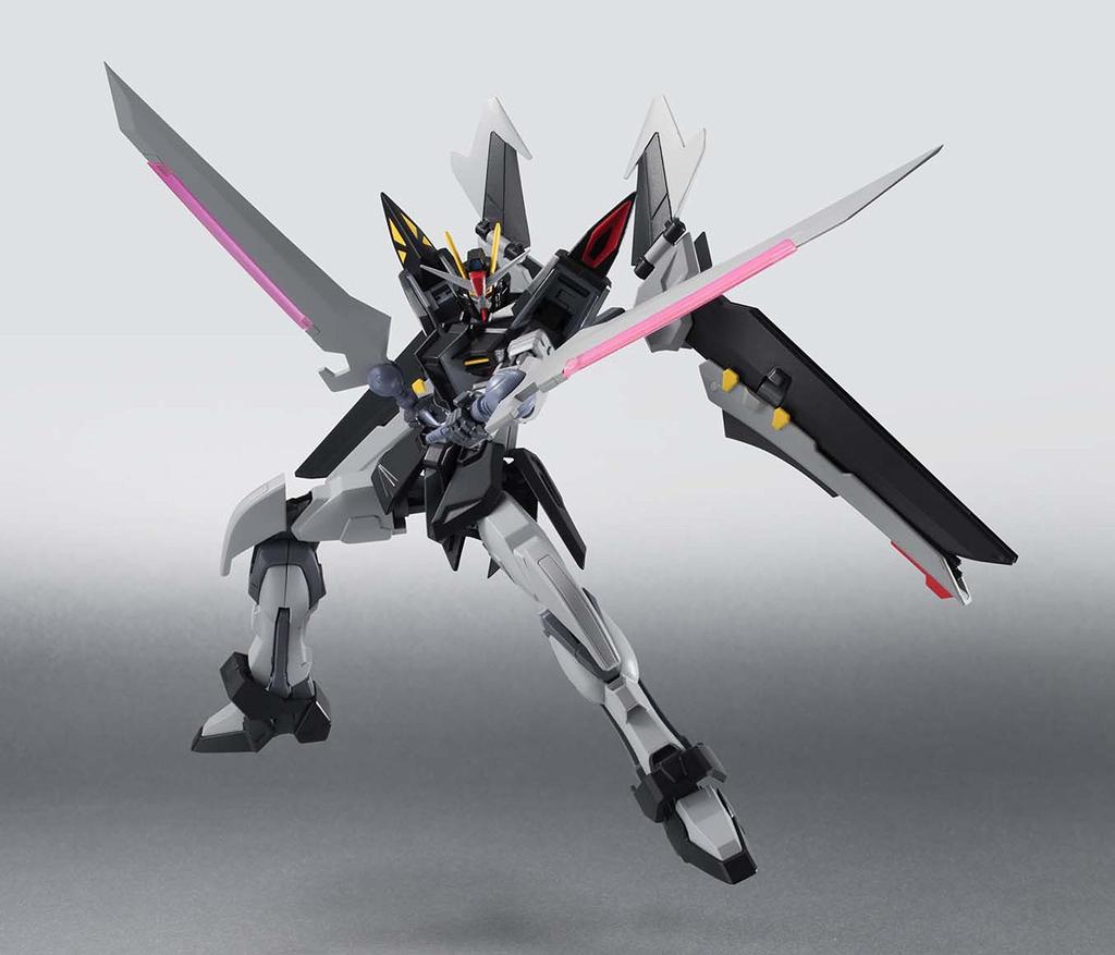 TAMASHII NATIONS ROBOT Spirits Mobile Suit Gundam SEED STARGAZER Strike Noir 140 мм окрашенная подвижная фигурка CE73 [БОКОВАЯ ЧАСТЬ MS] Приблизительно. АБС и ПВХ