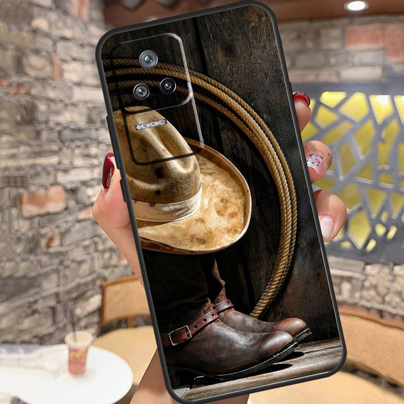 Rodeo Cowboy Lasso Horses Case For Xiaomi 14 Ultra 15 13 11T 12T 13T 14T Pro POCO X3 X5 X6 X7 Pro M6 F5 F6 Pro Cover