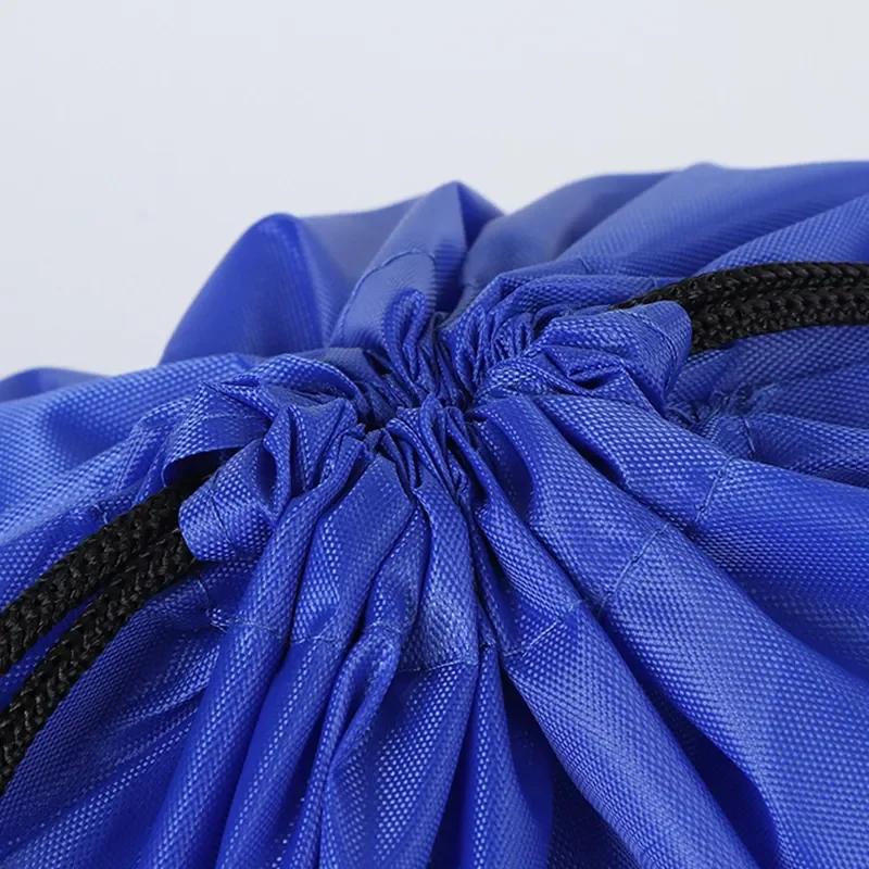 1 шт. Стильный и прочный рюкзак для хранения в спортзале с нейлоновой сумкой Oxford Pocket и двухсекционной сумкой-органайзером через плечо