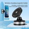 Магнитный держатель для телефона в автомобиль с вращением на 360 градусов, сильная вакуумная присоска, держатель с беспроводной зарядкой, универсальная подставка для телефона в автомобиль