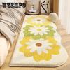 Роскошные ковры с нерегулярным цветочным рисунком для девочек, пушистые плюшевые мохнатые кавайные ультрамягкие и впитывающие ковры из микрофибры для ванной комнаты
