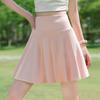 Womens Tennis Badminton Running Outfit Quick Dry Yoga Tank Top Skirt Set Sports Wear