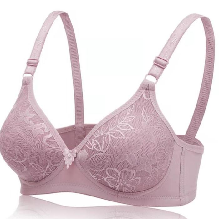 Женское нижнее белье, бюстгальтер большого размера, тонкий, без стального кольца, не провисает, дышащий и удобный