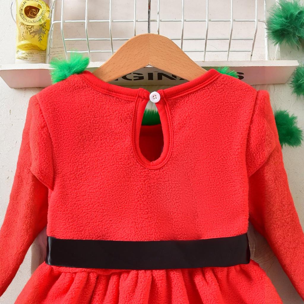 Платье костюм для девочек на рождественскую вечеринку, имитация пэчворка