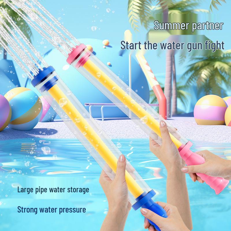 Детский водяной пистолет большой емкости с помповым механизмом для фестивалей и рафтинга