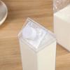 500ml/1000ml Milk Carton Water Bottle Transparent Plastic Portable Clear Box For Juice Tea Milk Bottles Drinking Cup