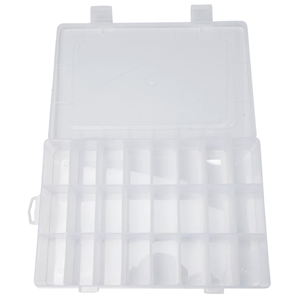 1x Organizer Jewelry Box Plastic Case Slots Container Storage Bead Jewelry