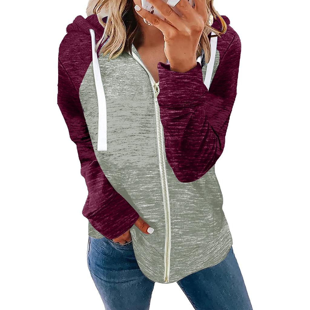 Women's Hoodie Sweatshirt Casual Pullover Tunic Top Long Sleeve Shirt