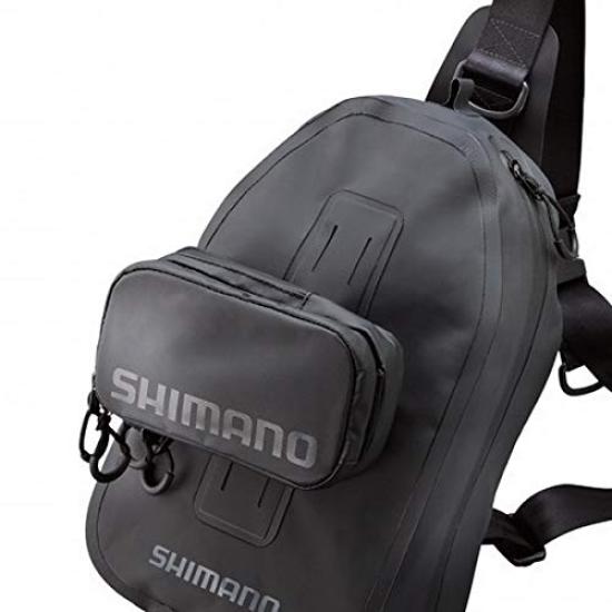 SHIMANO Fishing Bag SUN PROTECTION Sling Bag Black 0 BS-011U