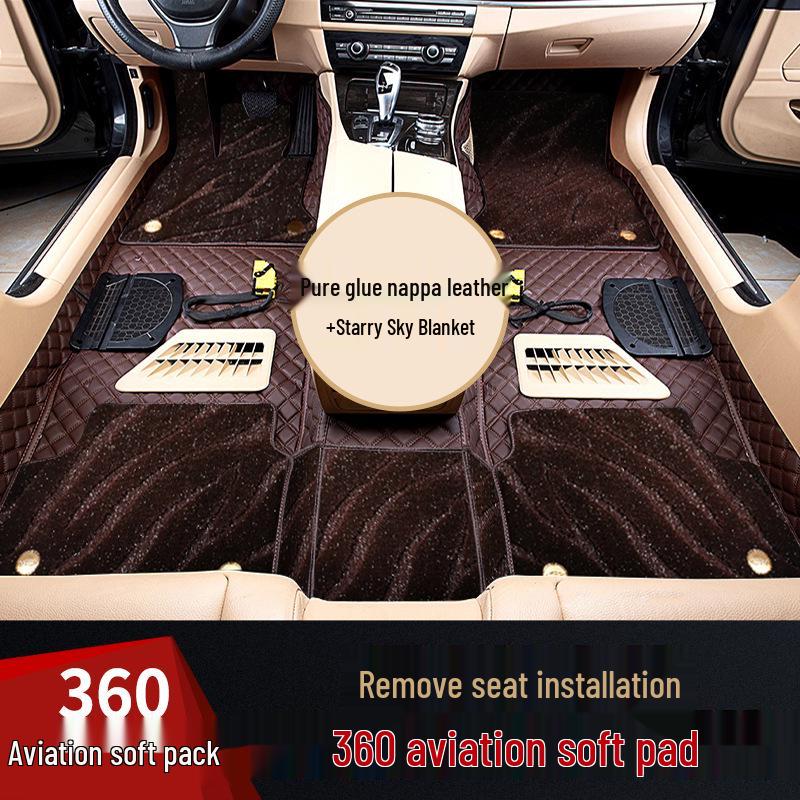 SIDI 360° Aviation Floor Mats - Soft Install, Seat Removal Required