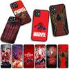 Логотип Marvel Человек-паук Spiderman Чехол для телефона Apple iPhone 17 16 11 Pro XS Max XR 6 7 8 Plus 16E SE 2020 Air 5 SE2