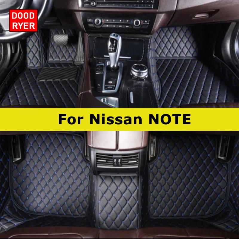 DOODRYER Пользовательские автомобильные коврики для Nissan Note Автоковры Аксессуары для ног