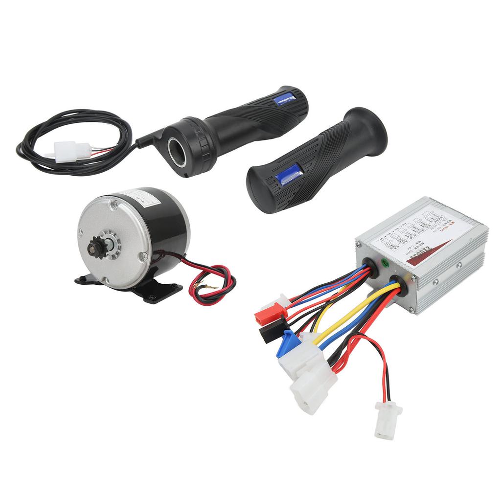 Комплект контроллера электродвигателя постоянного тока 12 В 350 Вт 28 А 2700 об/мин Ручка газа для картинга, электросамоката, мотоцикла