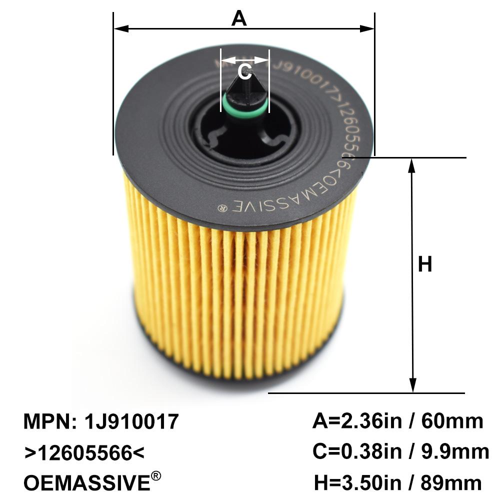 Масляный фильтр 12605566 для Alfa Romeo Buick Cadillac Chevrolet Fiat GMC Holden Oldsmobile Opel Pontiac Saab Saturn Vauxhall 2,0 2,2