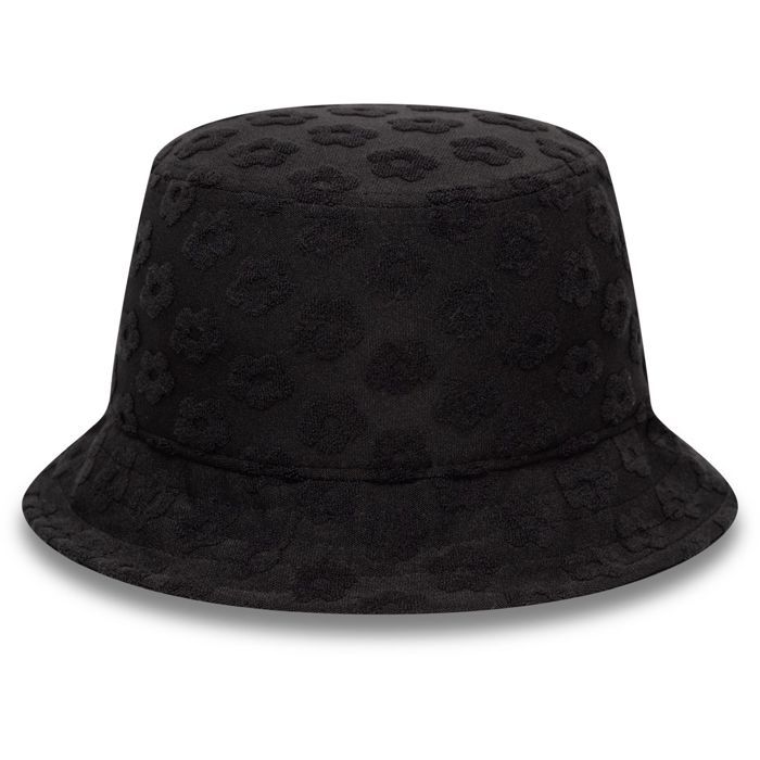 New Era Adventure Femme Bucket Hat - TOWELLING noir