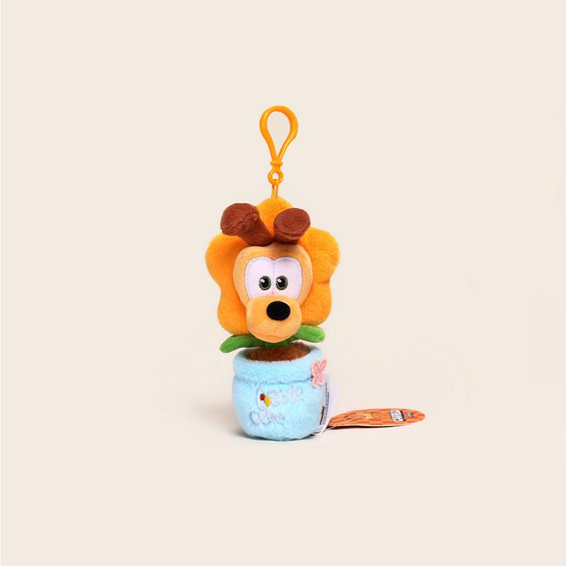 Garfield Cactus Cat Dessert Macaron Odie Potted Plush Keychain Exquisite Gift