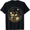 Celestial Garden Bees Floral Print T-shirt