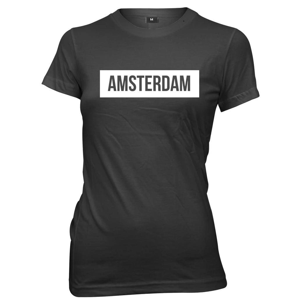 Amsterdam Womens Ladies Funny Mens Kids T Shirt