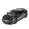 1/32 Honda Acura NSX Alloy Sports Car Diecasts & Toy Vehicles Металлическая модель автомобиля Моделирование Звук и свет Коллекция Детская игрушка в подарок