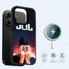 H-Hots Juls Rapper Logo For iPhone 17 Air 16 E 15 14 13 12 11 Pro Max Plus PC Shock TPU Cover For Magsafe Phone Cover