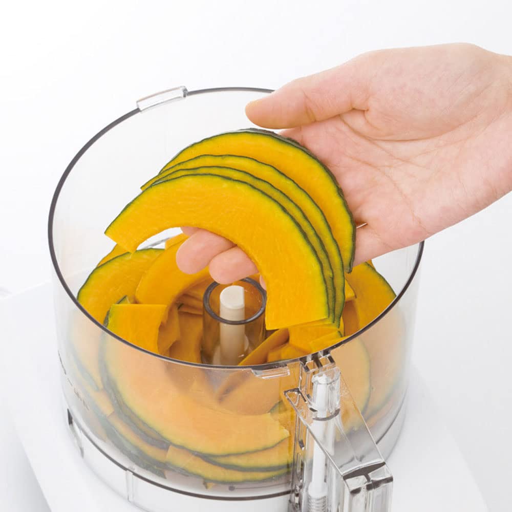 Кухонный комбайн Cuisinart M Компактный Для 2-3 человек 5 функций в 1 Оснащен индукционным двигателем Мощный Тихий Приготовление теста для хлеба Белый