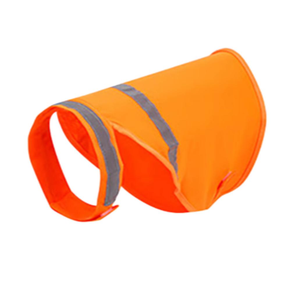 Светоотражающий жилет для собак, регулируемая дышащая куртка для щенков, удобная защитная флуоресцентная одежда для домашних животных на открытом воздухе