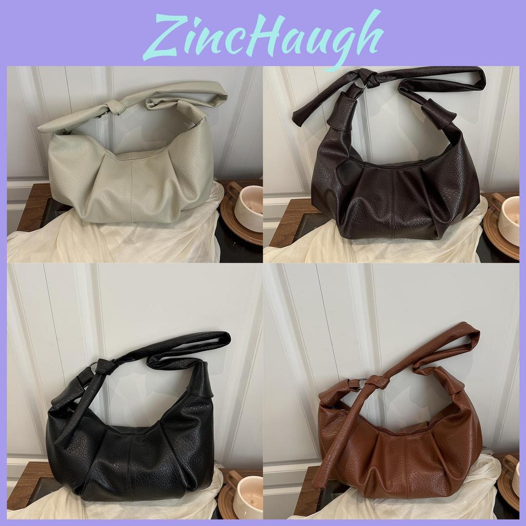 Vintage Shoulder Bag With Top Zipper For Urban Streetwear