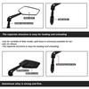 Bicyle Rearview Mirrors Convex Wide Angle Adjustable Electric Motorcycle Bike Handlebar Side Safety Flexible Rear View Mirror