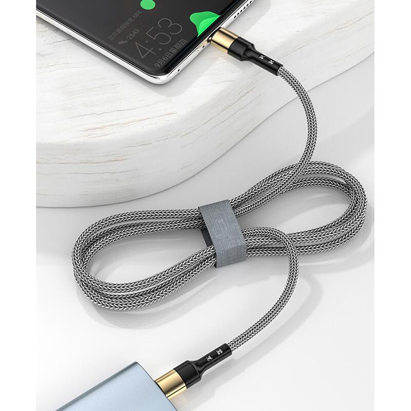 Type C to Type C Braided Fast Charging Data Cable 5V 3A 60w Gold Plated PD USB-C Cable for Computer for Phone
