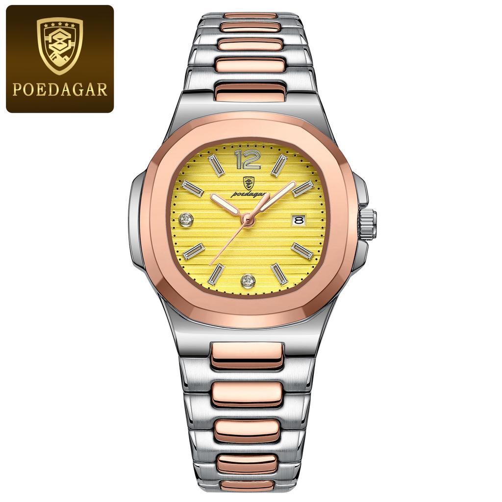 Swiss Brand New Thin Luminous Women's Quartz Watch Ultra Slim Ladies Wristwatch