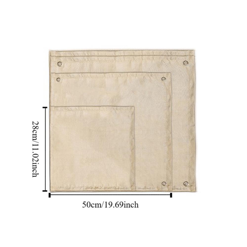 Multidimensional Camping Fireproof Cloth Fiberglass Flame Retardant Mat BBQ Grill