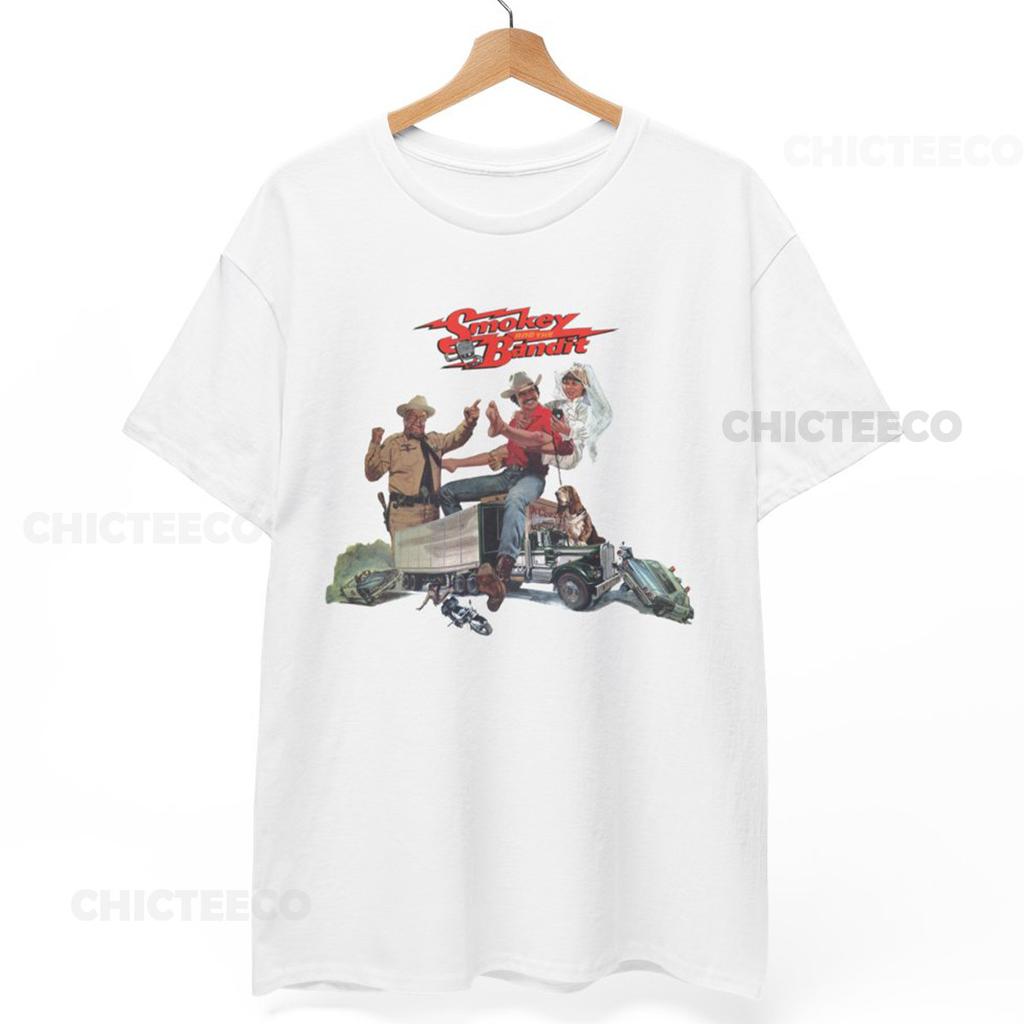 26 Smokey and The Bandit T-Shirt | Retro Movie Poster Comedy Film Tee | Unisex Shir Unisex T-Shirt