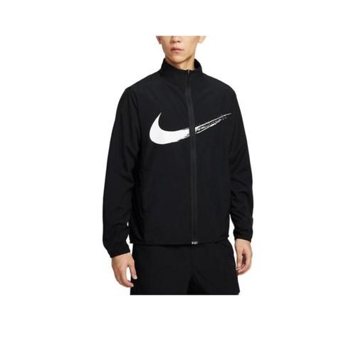 Nike Мужская ветрозащитная дышащая спортивная свободная куртка с воротником-стойкой для улицы