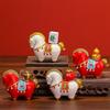 1Pc Gift Ornament Creativity Mascot Souvenir Gift Horse Ornament Festival Gift Home Decor Resin Ornament